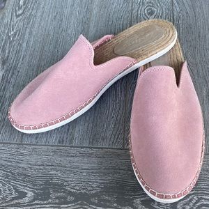 Leather Women Slip On Loafers